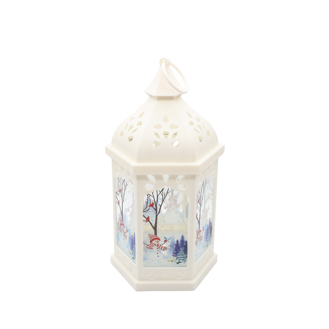 Felinar suspendat cu LED M17-476 - Om de zăpadă