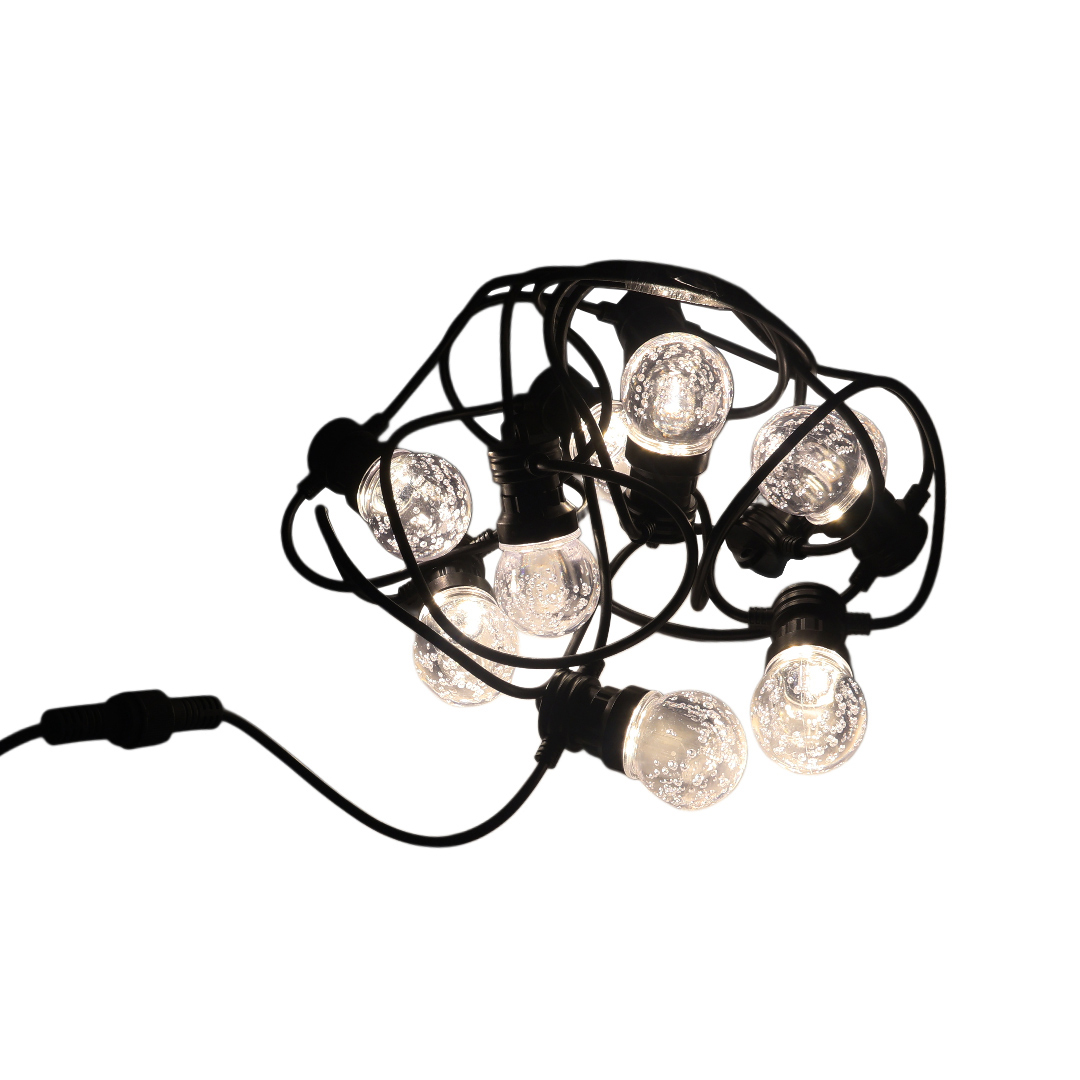 Ghirlandă 10 becuri, 5M, lumină caldă  M17-340