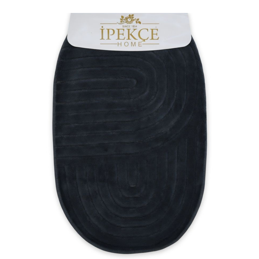 Covor baie IPEKCE, Erna oval, 2 piese, 50 × 60 cm / 60 × 100cm