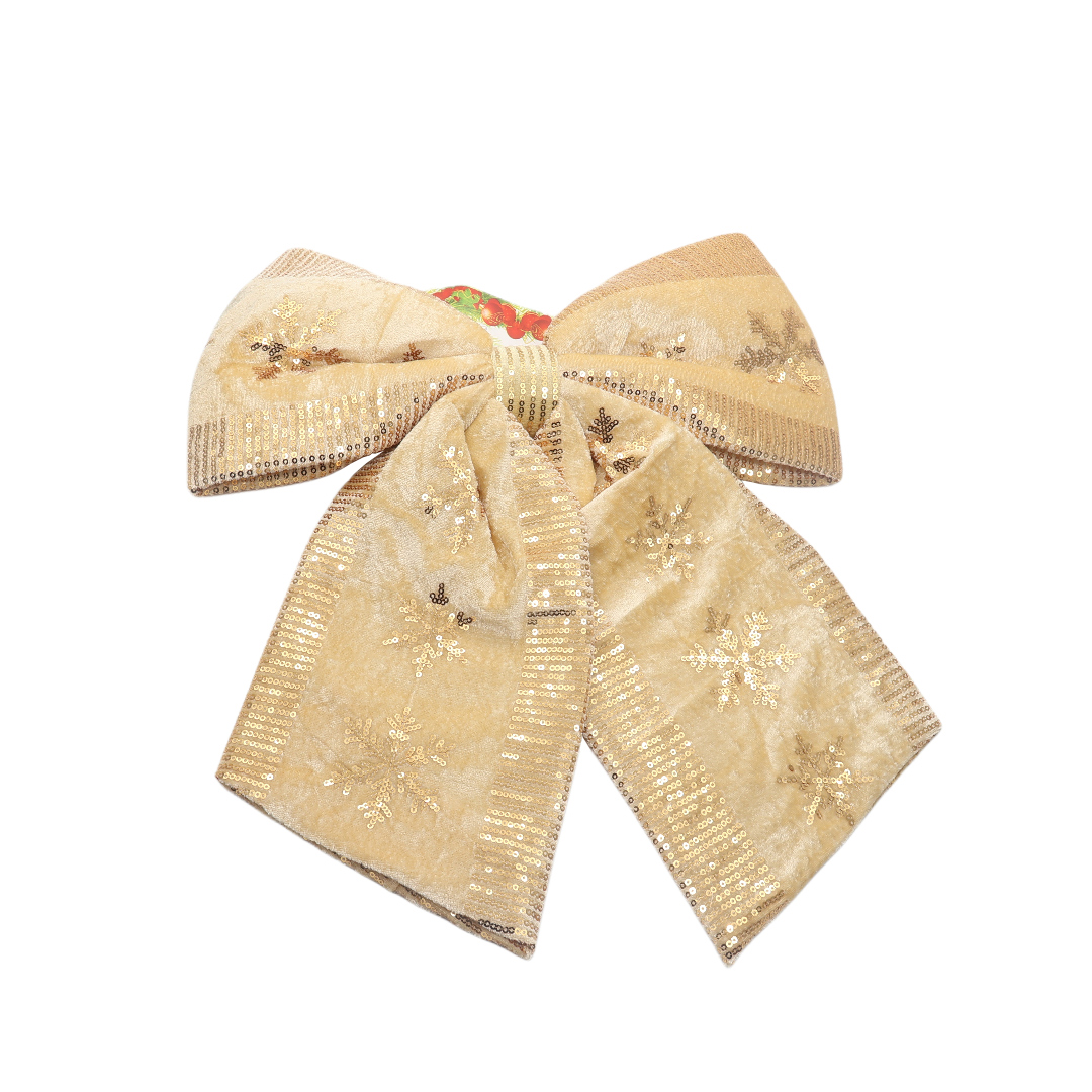 Fundă decorativă pentru brad 35x38cm M21-164 - Auriu