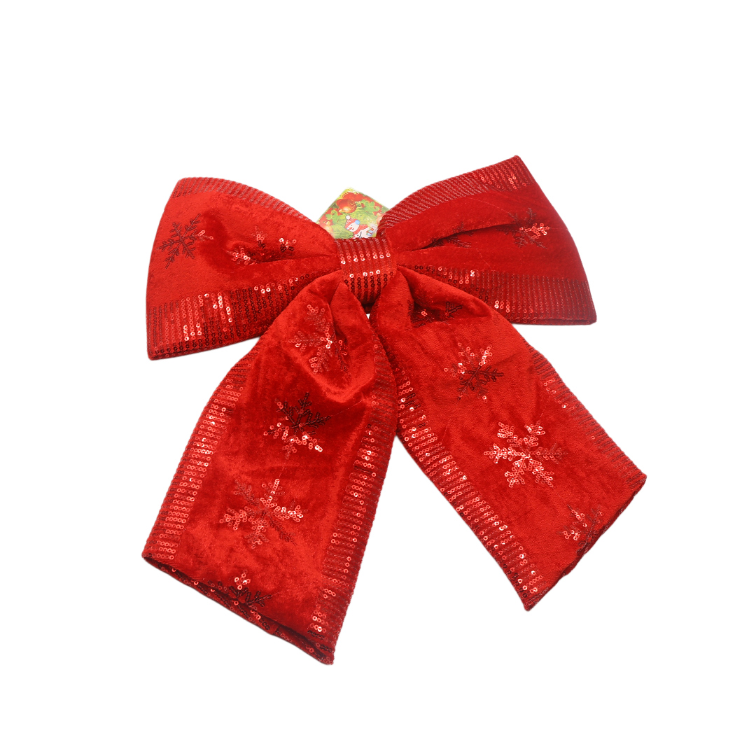 Fundă decorativă pentru brad 35x38cm M21-164 - Roşu