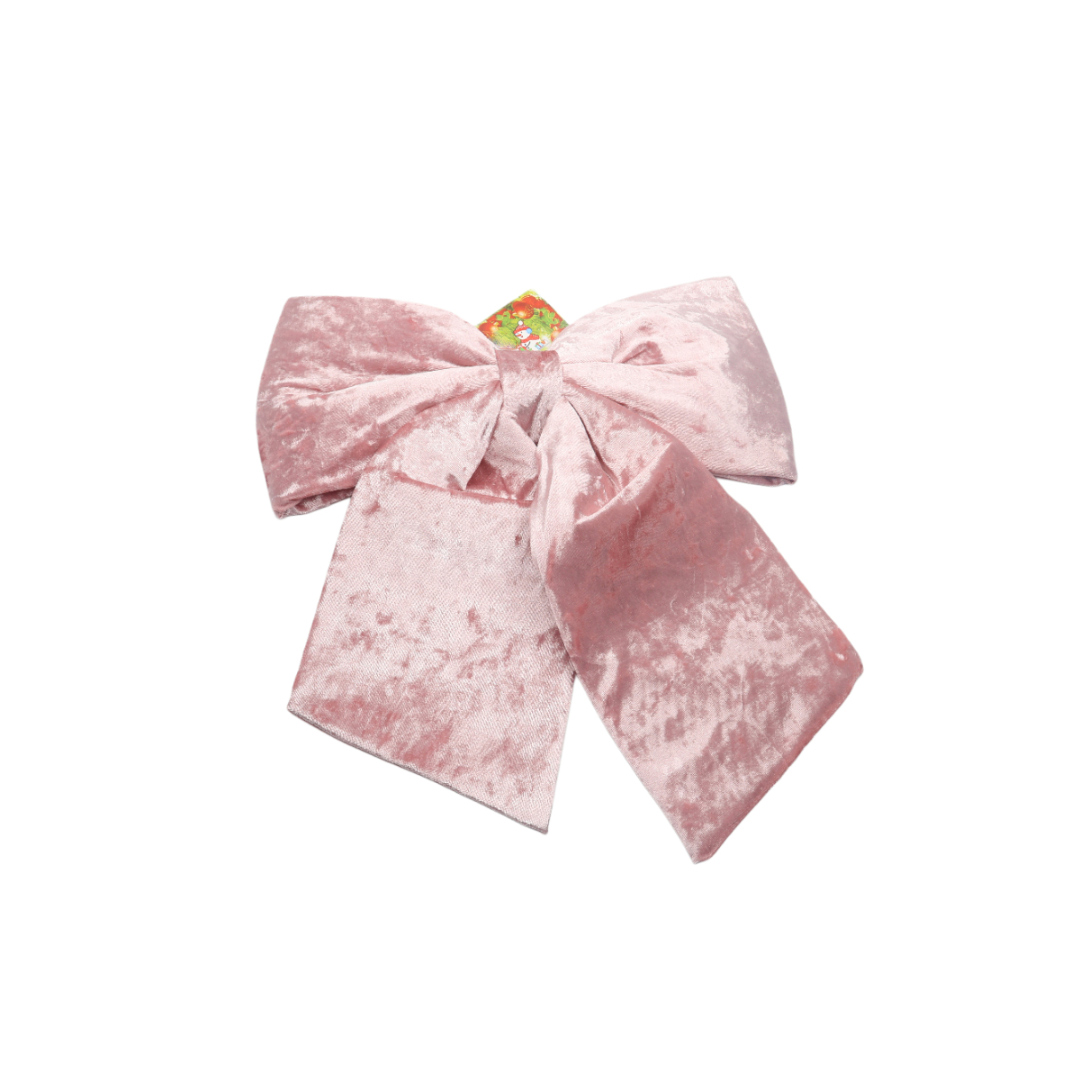 Fundă decorativă pentru brad 20x25cm - Roz deschis