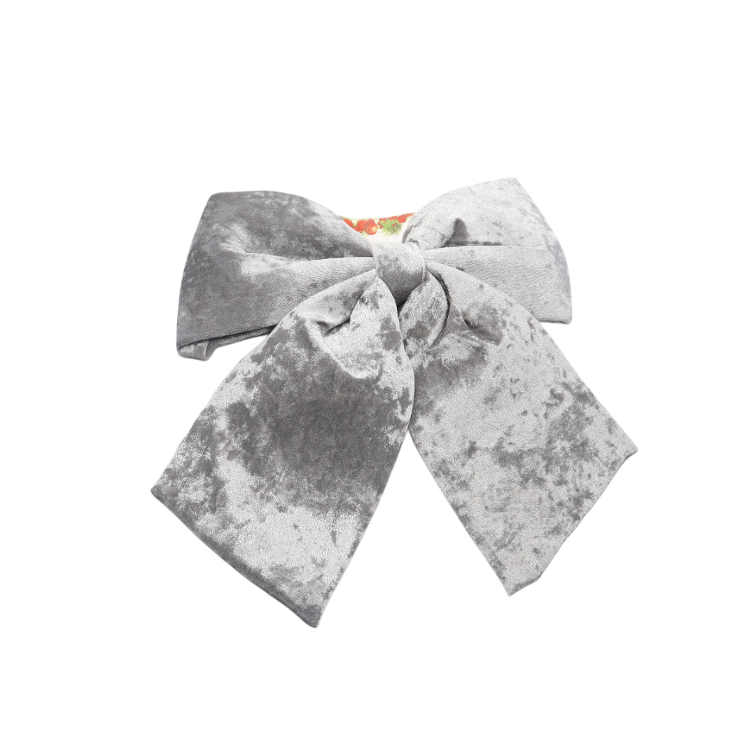 Fundă decorativă pentru brad 25x28cm  M21-169 - Gri