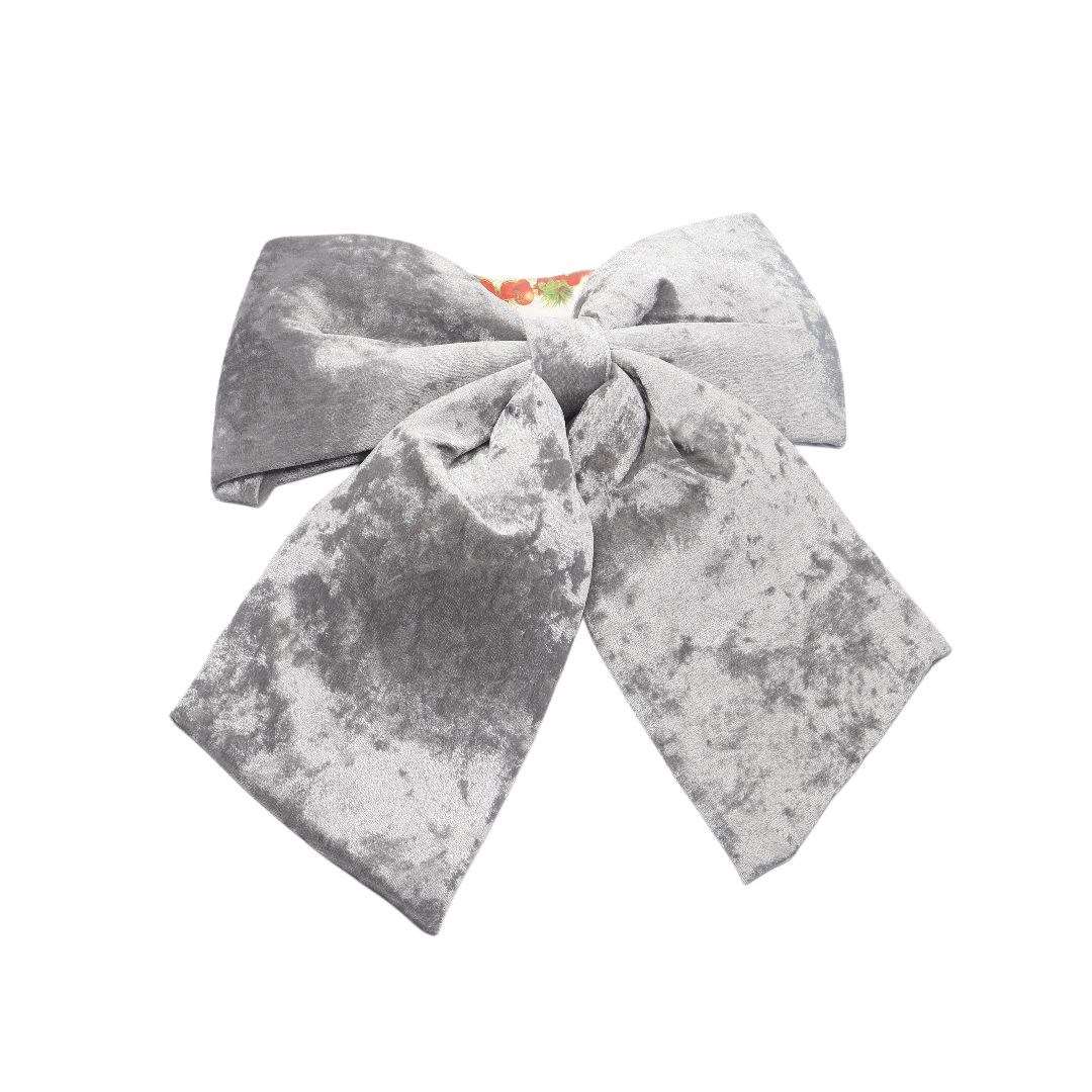 Fundă decorativă pentru brad 35x38cm M21-170 - Gri