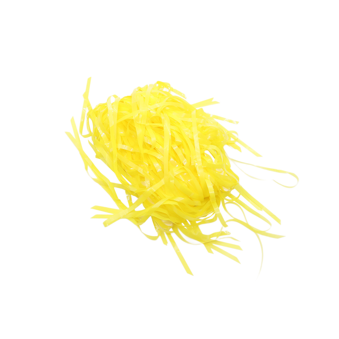 Perdea decorativă cu franjuri M21-223 - Galben