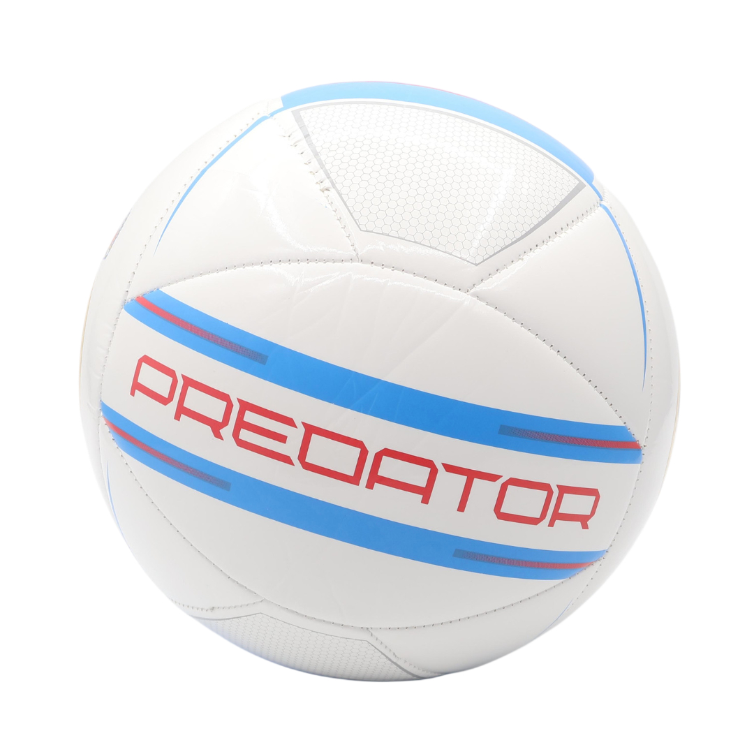 Minge de fotbal Predator M6-223, cauciuc, mărimea 5, alb, 20 cm