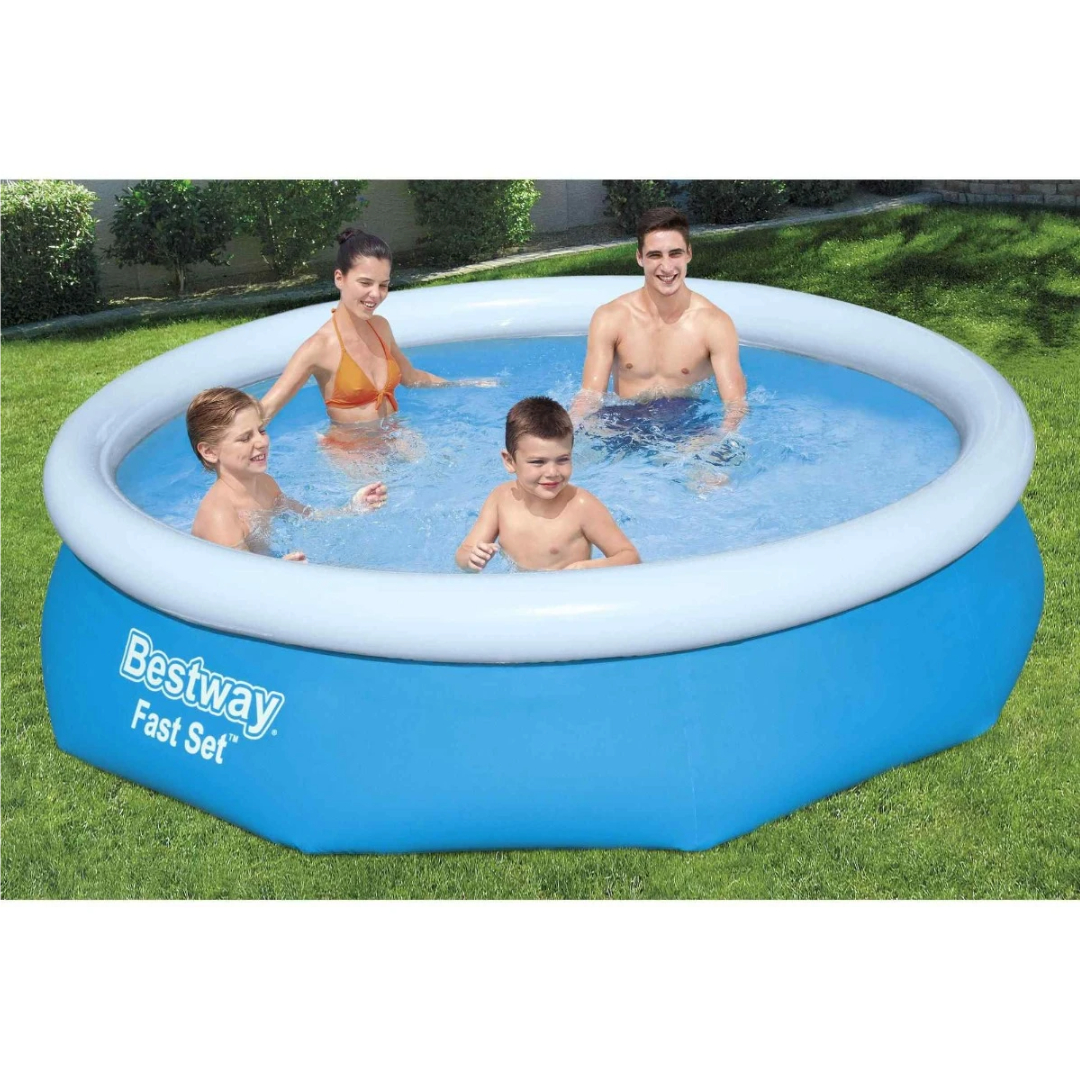Piscină gonflabilă Bestway, M25-74, albastră, PVC,  3,800 L, 3.05 m x 76 cm - thumbs image 6