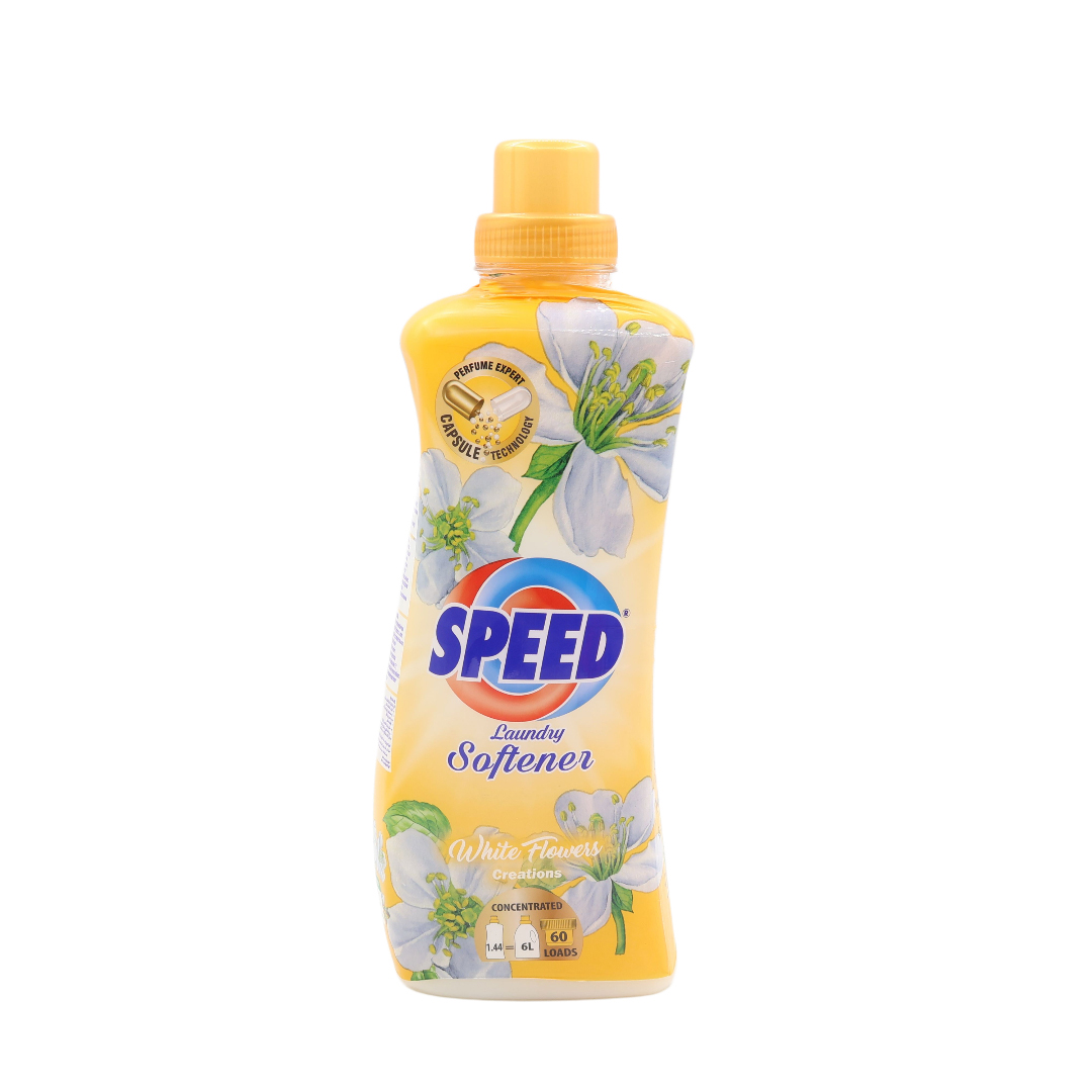 Balsam de rufe SPEED White Flowers, 1440ml, 60 spălari