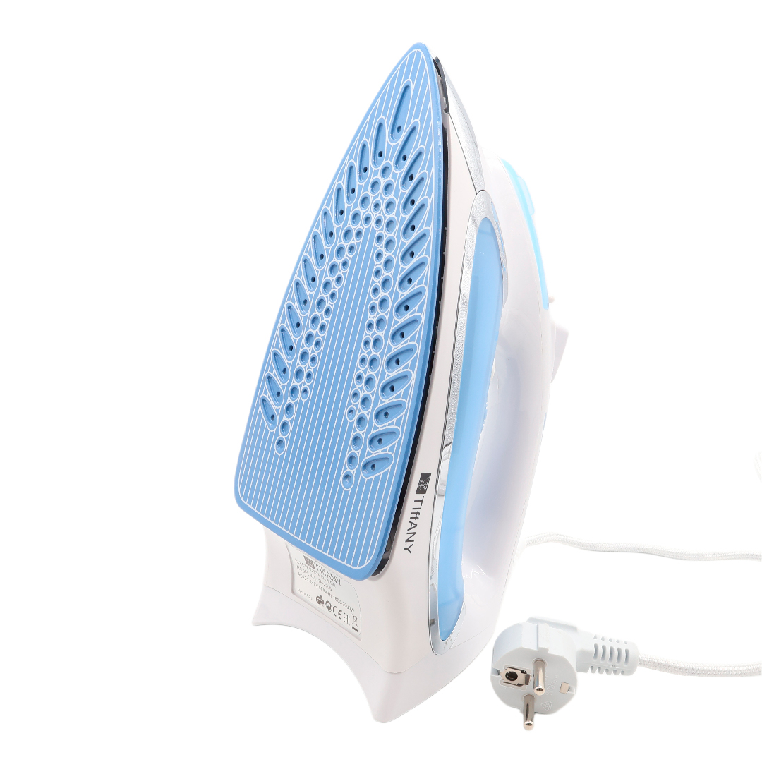 Fier de călcat Tiffany TF-2308, albastru deschis, plastic, acoperire antiaderentă, 2000 W, 228 ml - thumbs image 2