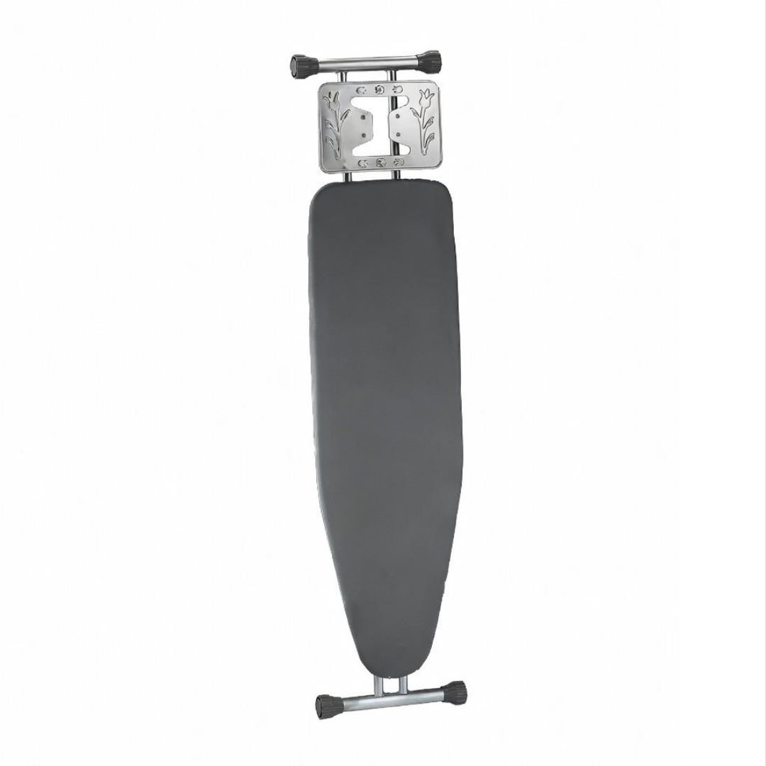 Masa de calcat RIO M-195, metal, gri, 33 x 110 cm, înalțime regulabilă 82 cm