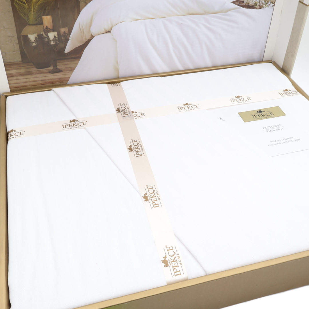 Lenjerie de pat IPECKE, Deluxe Satin, 200 x 220 cm, 4 piese - thumbs image 2