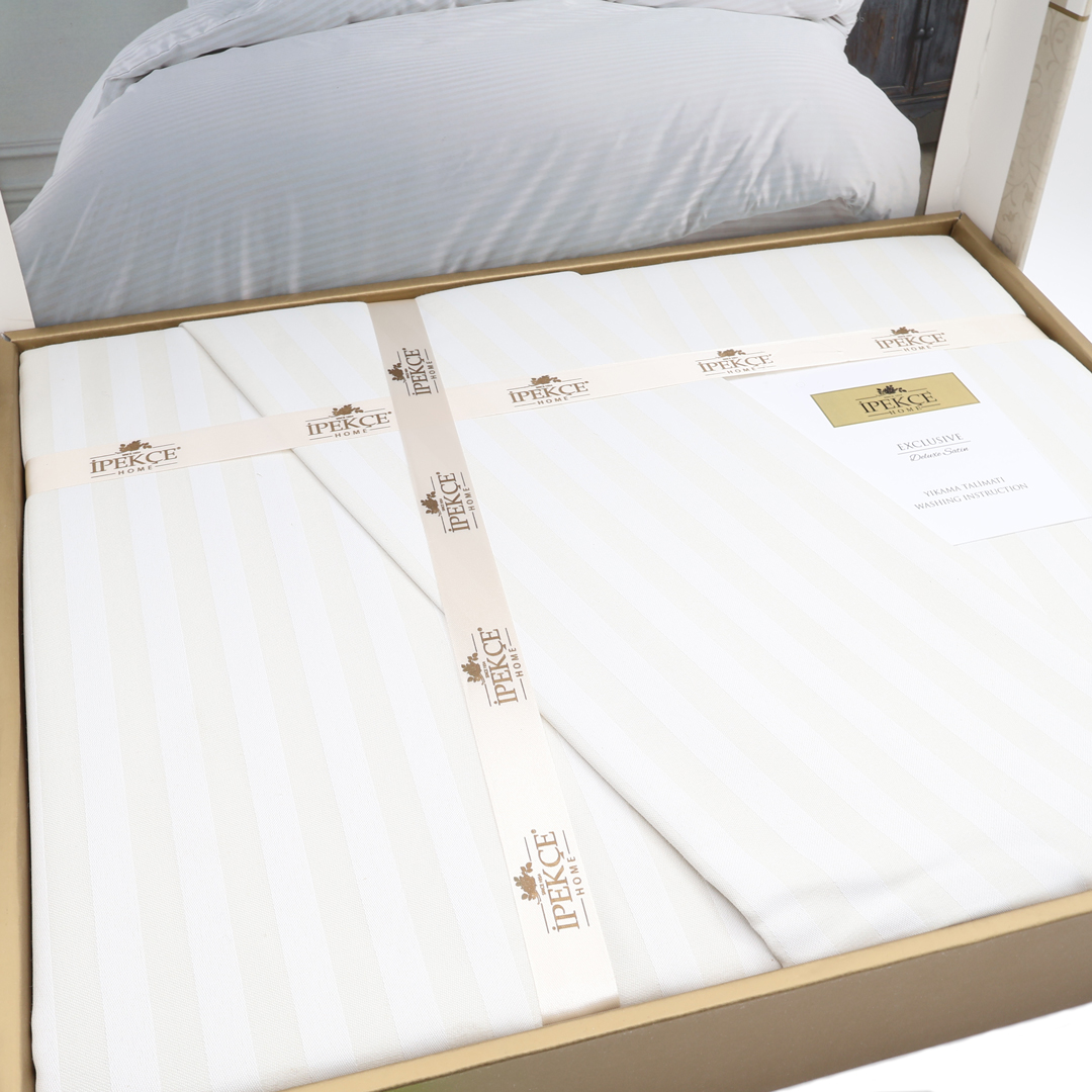 Lenjerie de pat IPECKE, Deluxe Satin, 200 x 220 cm, 4 piese - thumbs image 2