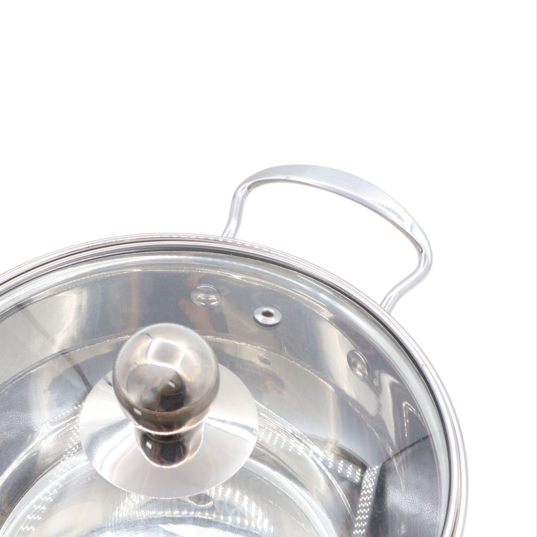 Cratiță cu capac M13-324, oțel inoxibil, 2.4 L, 18 cm - thumbs image 2