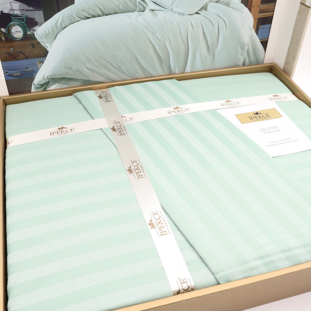 Lenjerie de pat IPECKE, Deluxe Satin, 200 x 220 cm, 4 piese - thumbs image 2