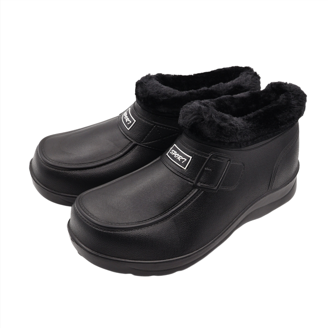 Galoși pentru bărbați M25-160, cu blană, PVC, nergu, mărimea 40 -  45