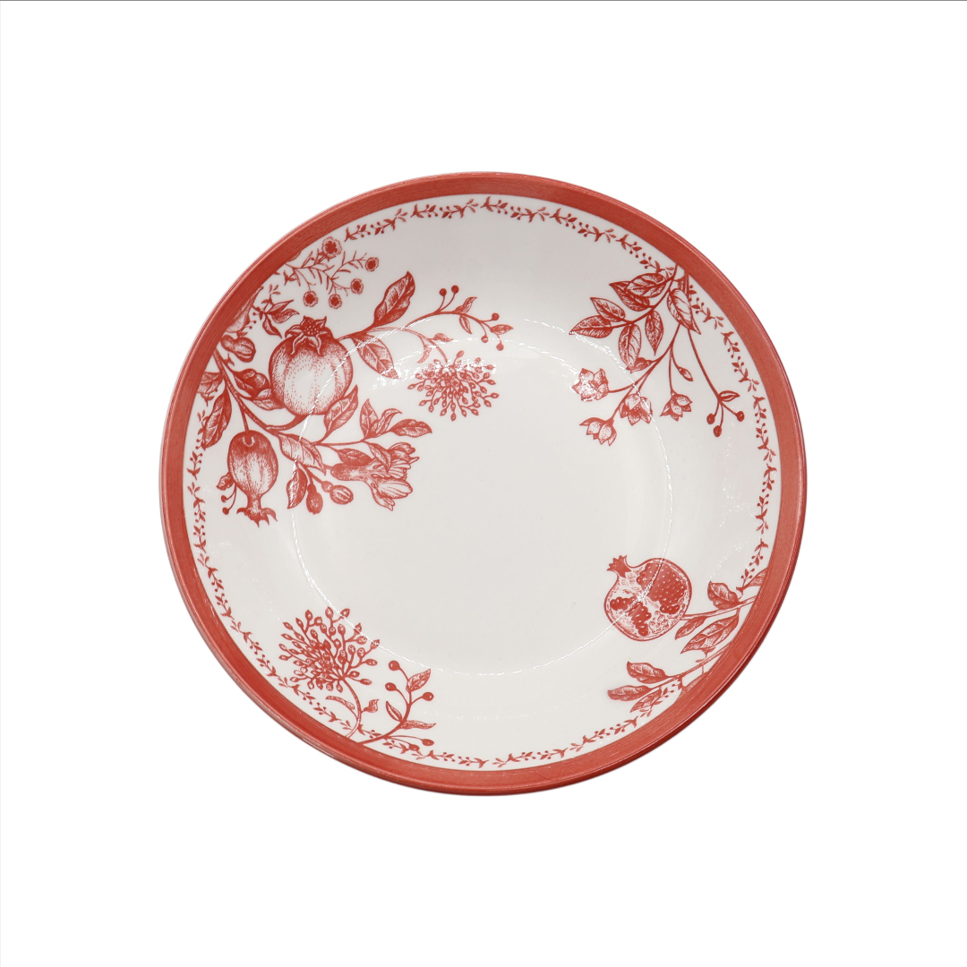 Farfurie felul1 Gupan M26-145, ceramică, imprimeu rodie, 20 cm - thumbs image 2