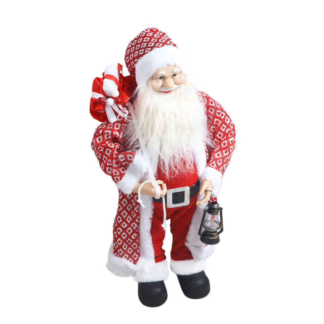 Moș Crăciun decorativ, 65cm M17-356