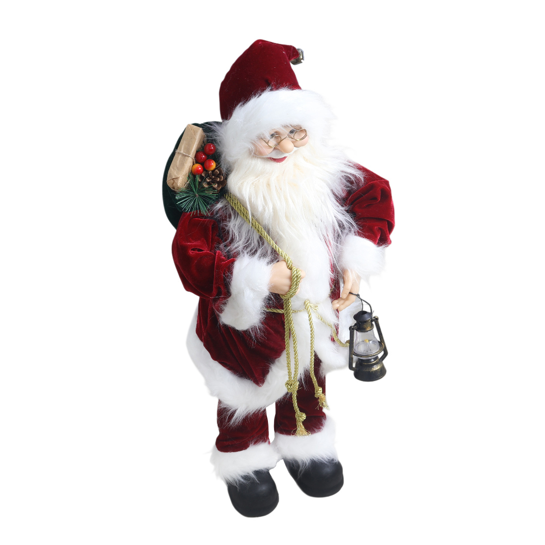 Moș Crăciun decorativ, 65cm M17-357