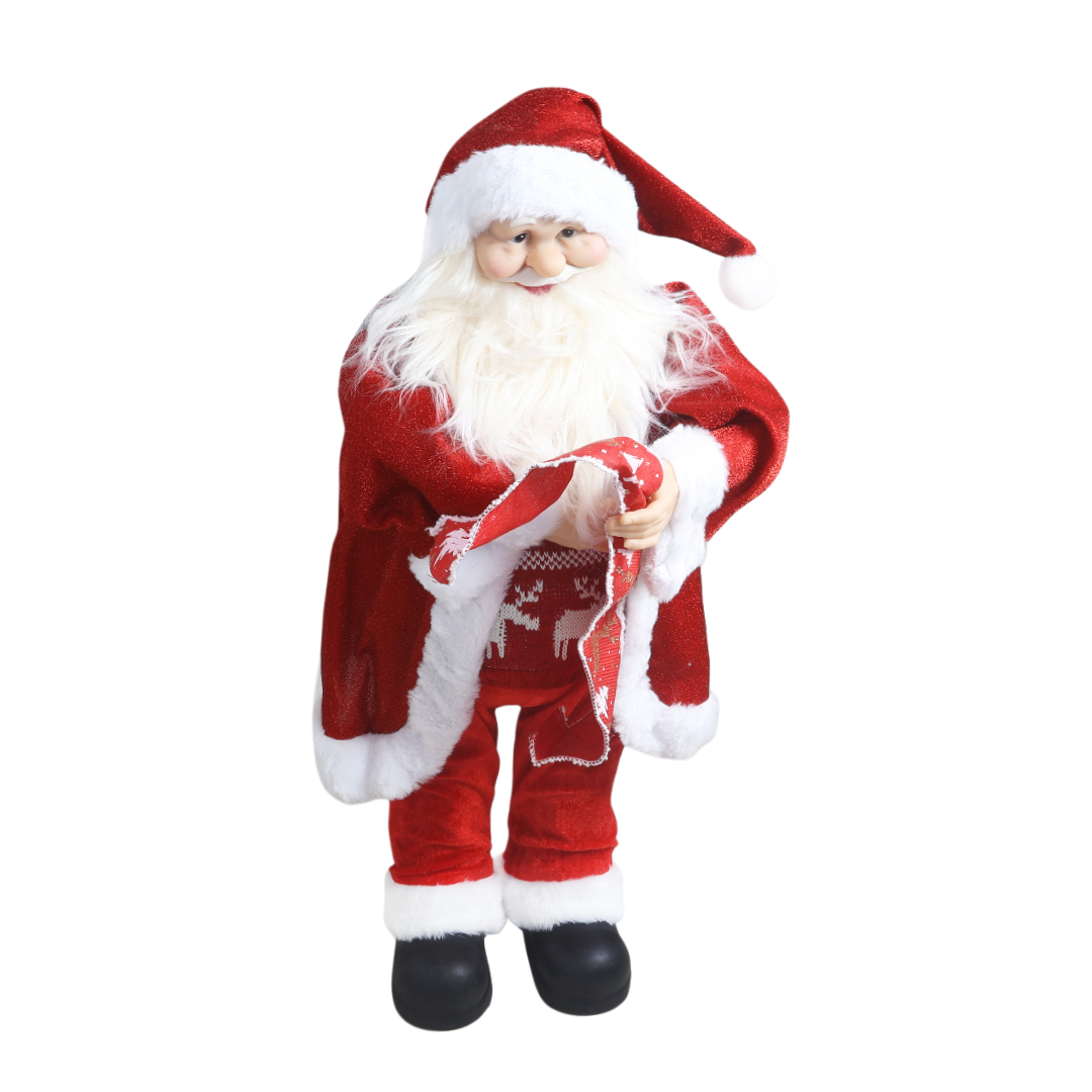 Moș Crăciun decorativ, 65cm M17-359