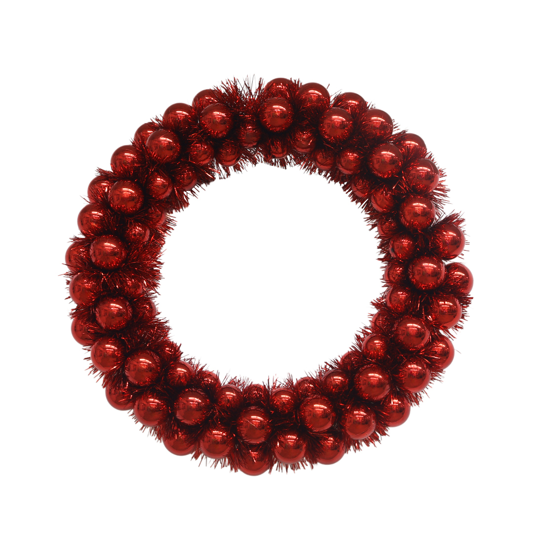 Coroniță de Anul Nou cu globuri M21-218