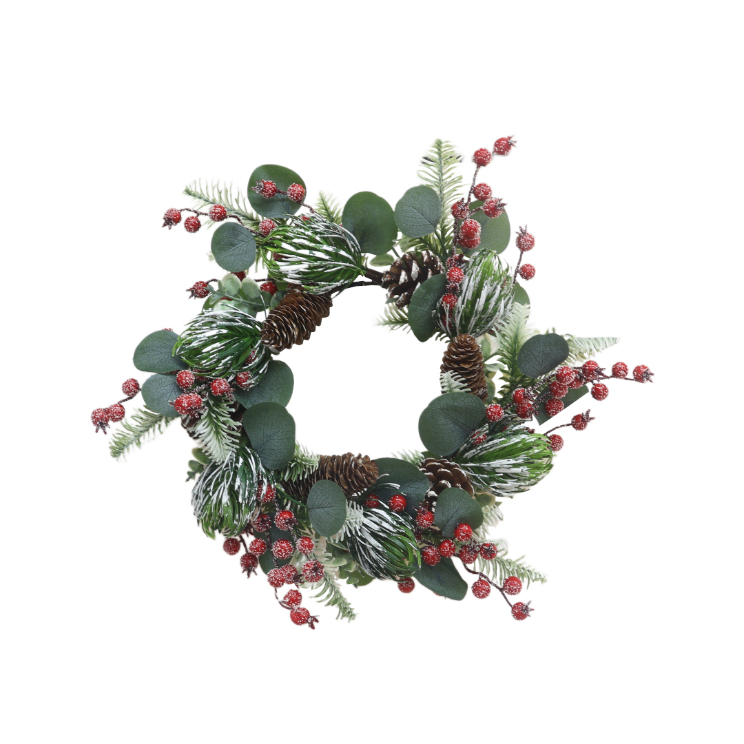 Coroniță decorativă de Crăciun, 40cm