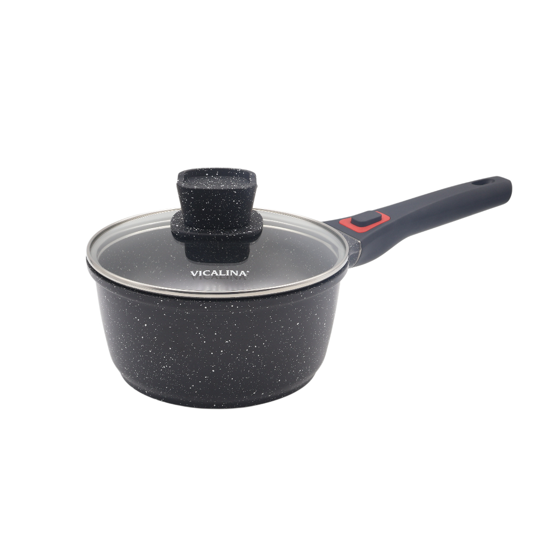 Codar Vicalina VL-6018, acoperire ceramică, 18 cm, cu capac, mâner detașabil, 1.9 L