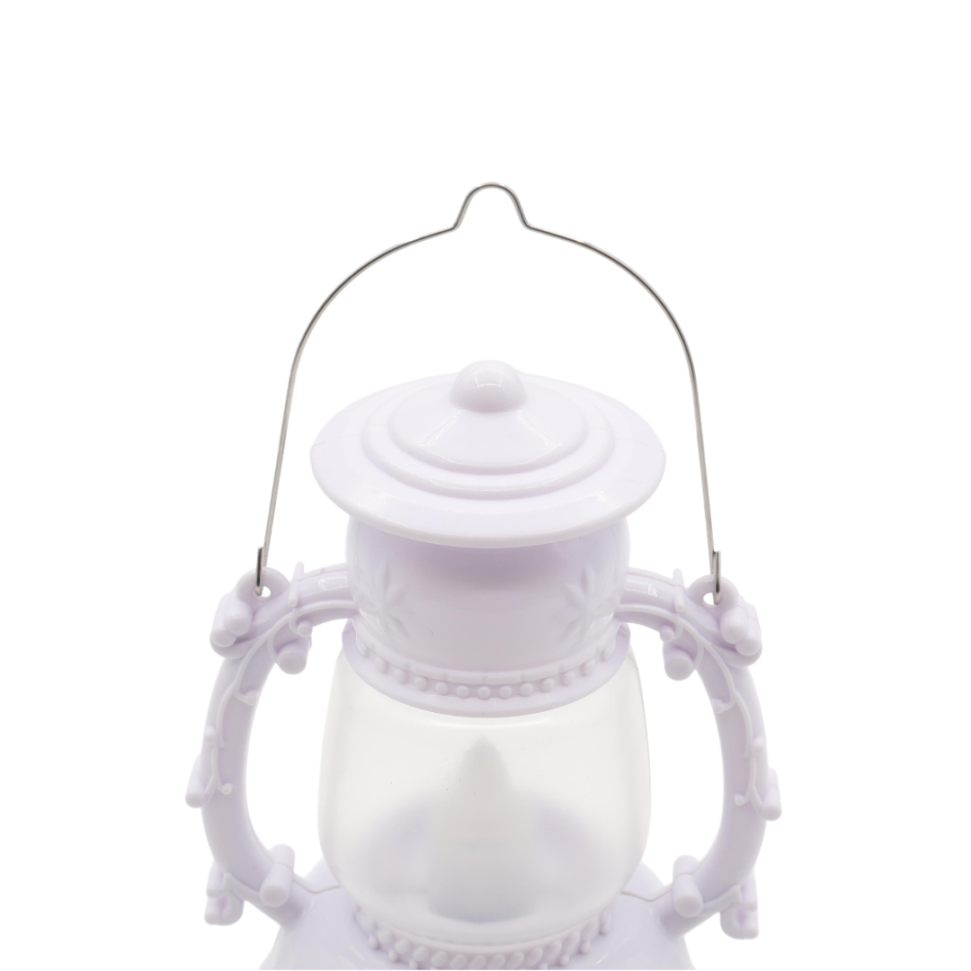 Фонарь подвесной со свечей LED M20-86, пластик, белый, 16x9.5 см - thumbs image 2