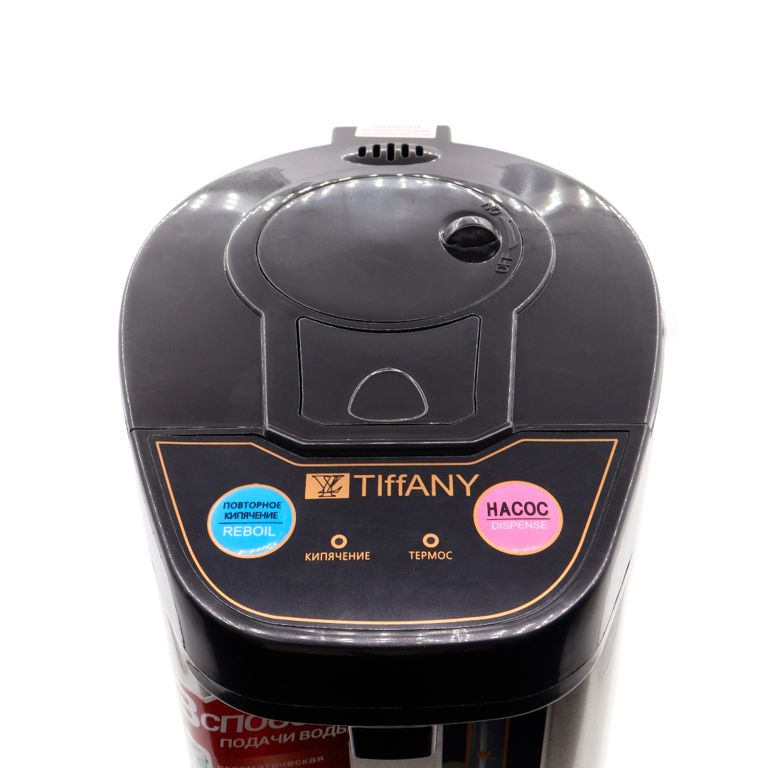 Termopot dispenser de apă Tiffany TF-700, argintiu, plastic și oțel inoxibil, 3 modalități de scurgere, 7 L, 1800 W - thumbs image 3