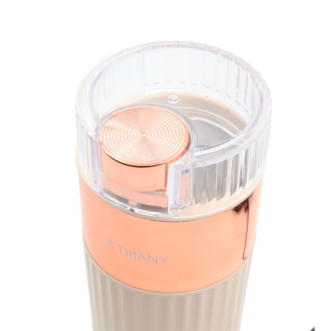 Râșniță pentru cafea Tiffany TF-605, crem-roz, plastic și oțel inoxibil, 4 lame, 200 g, 800 W - thumbs image 2