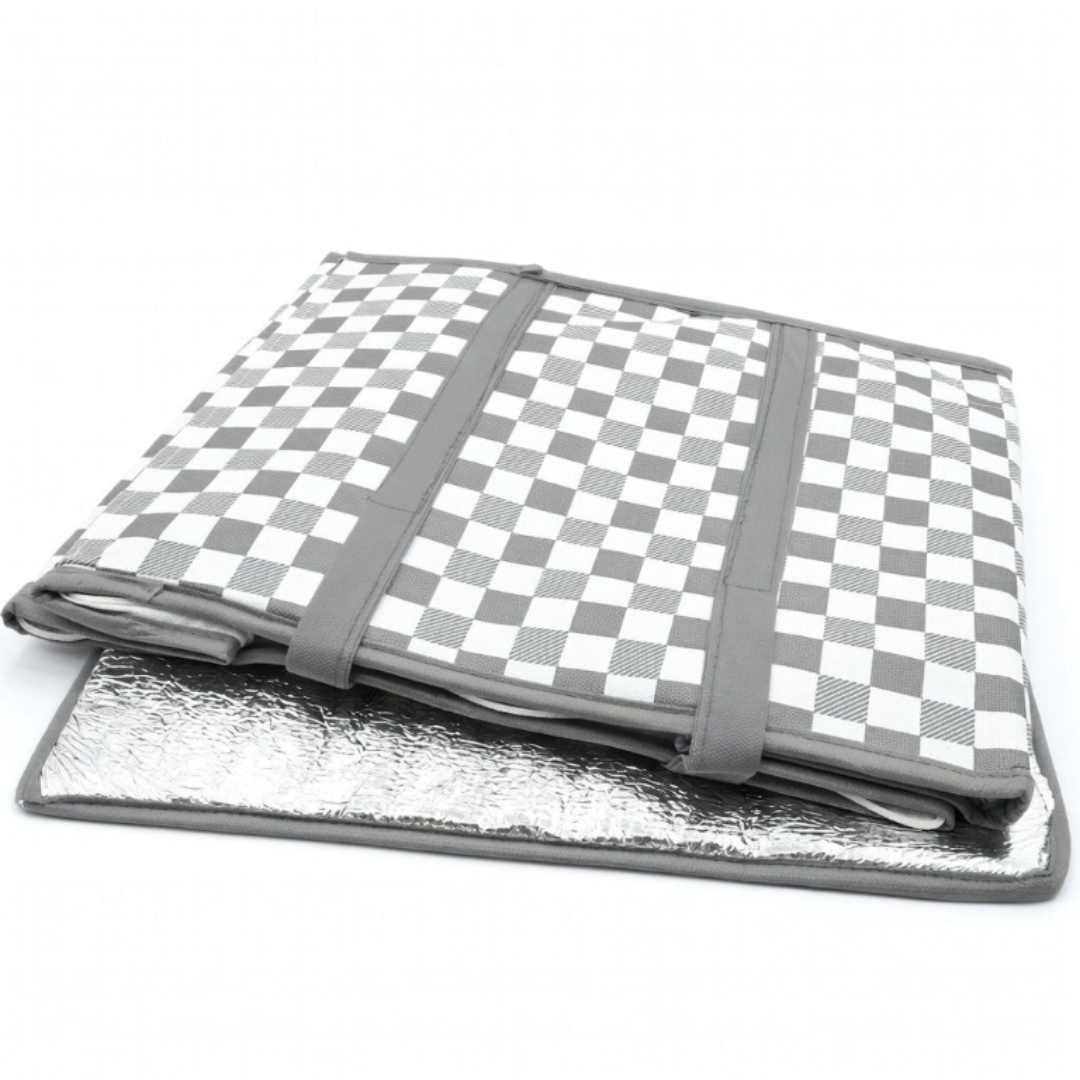 Geantă termică 35 L, Nurteks, pliabilă, 41 x 33 x 26 cm, poliester și folie de aluminiu - thumbs image 4