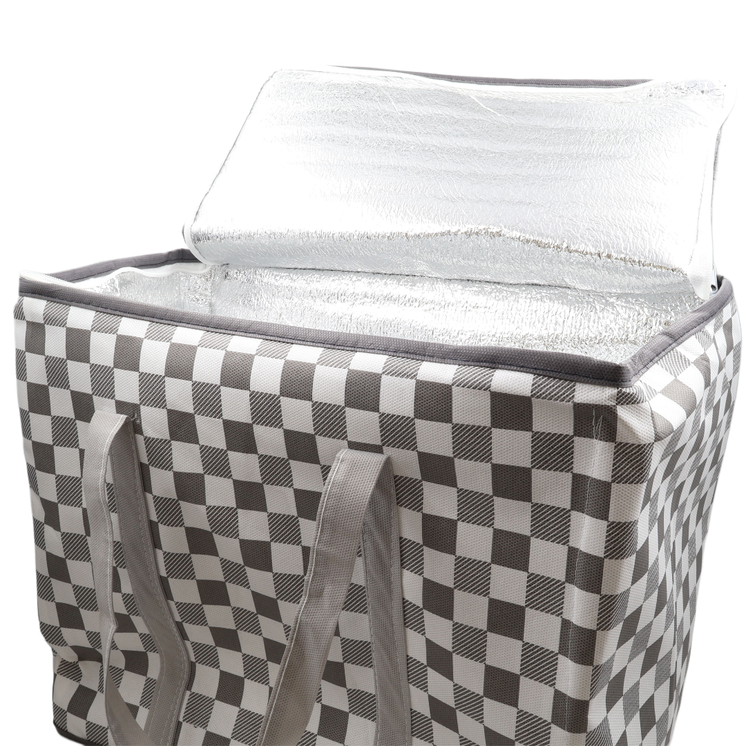 Geantă termică 35 L, Nurteks, pliabilă, 41 x 33 x 26 cm, poliester și folie de aluminiu - thumbs image 2