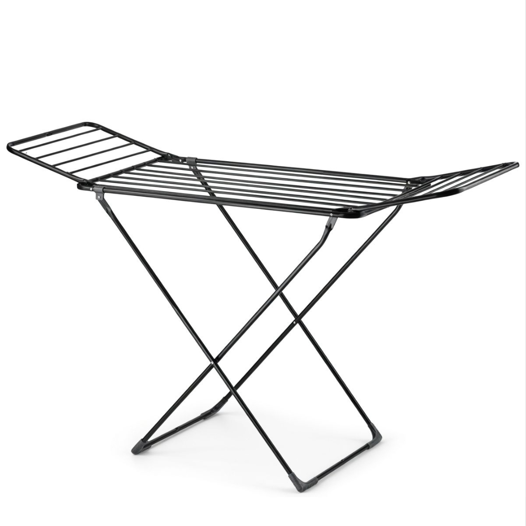 Uscător de rufe ALINDA M-215, metal, negru, capacitatea de 18 m de rufe