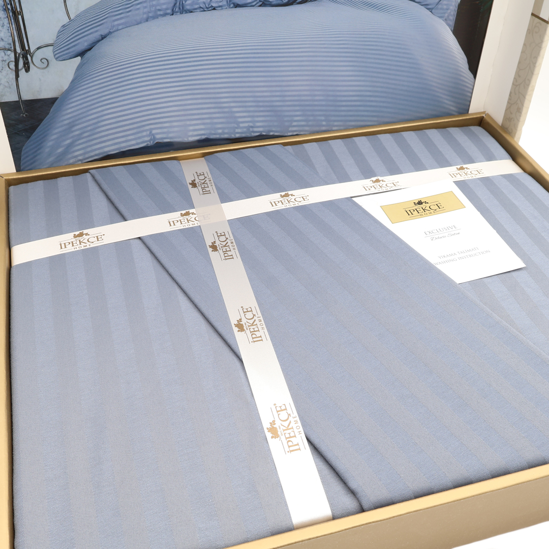 Lenjerie de pat IPECKE, Deluxe Satin, 200 x 220 cm, 4 piese - thumbs image 2