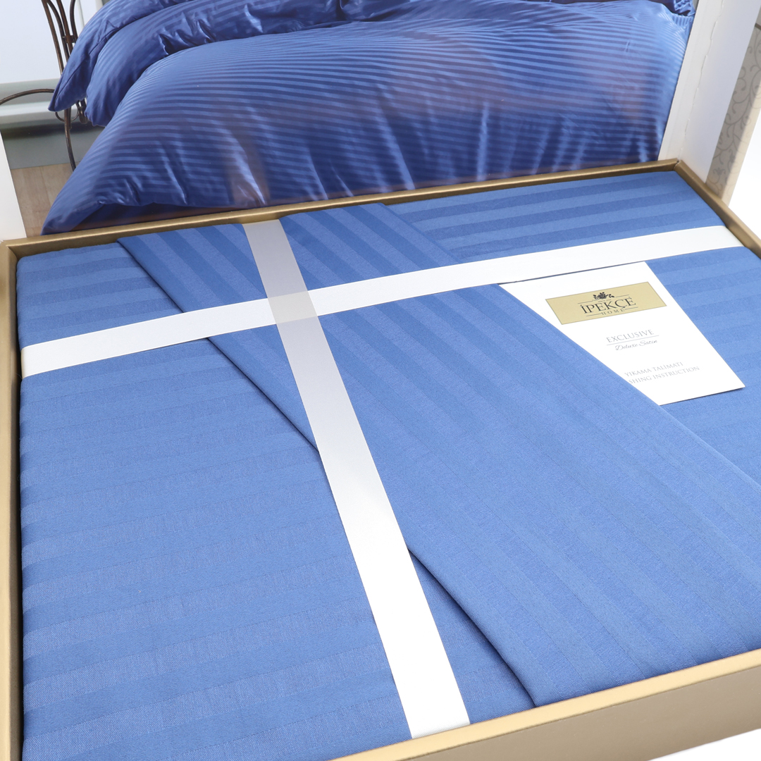 Lenjerie de pat IPECKE, Deluxe Satin, 200 x 220 cm, 4 piese - thumbs image 2