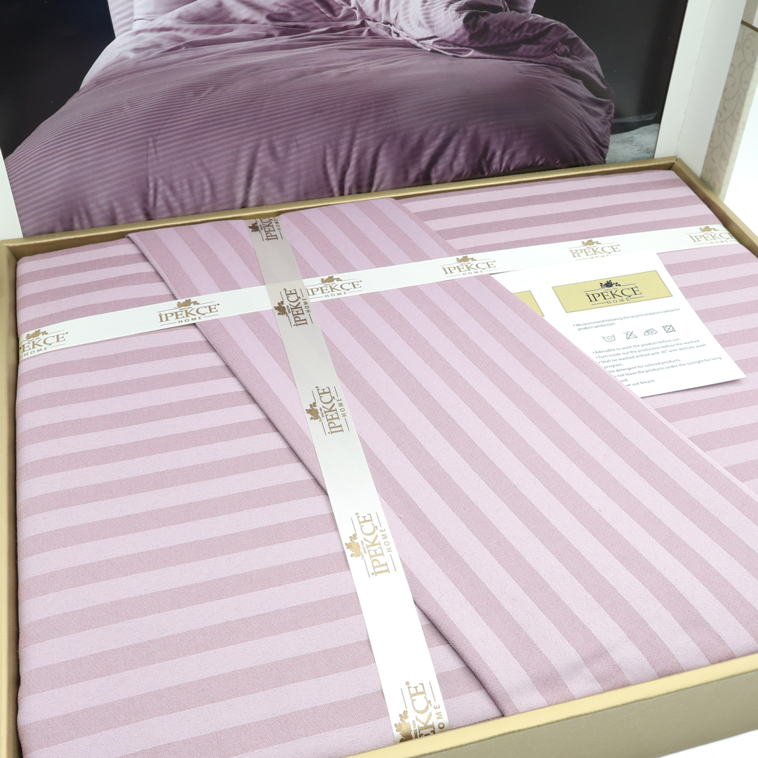 Lenjerie de pat IPECKE, Deluxe Satin, 200 x 220 cm, 4 piese - thumbs image 2
