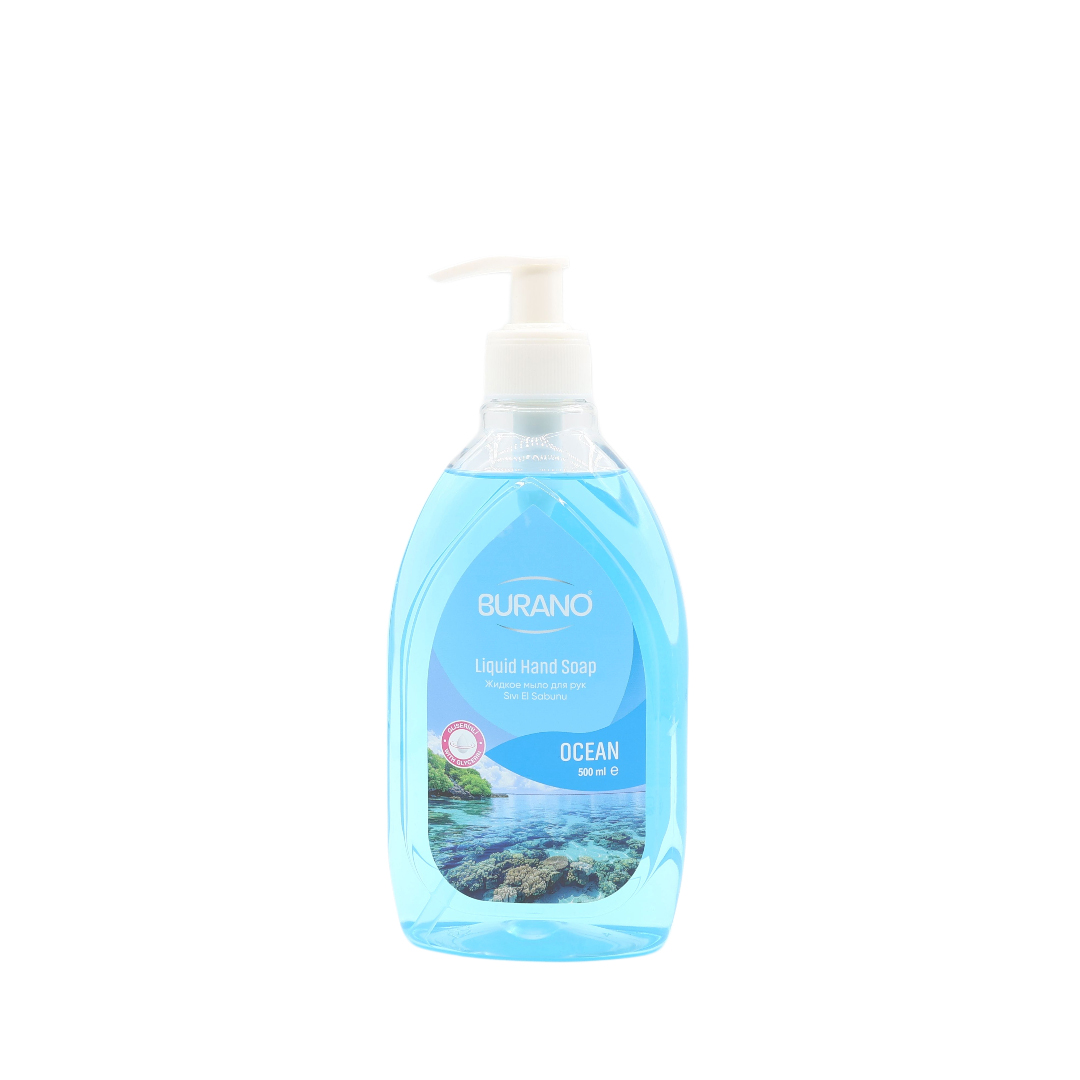Săpun lichid BURANO "Ocean", 500 ml, albastru