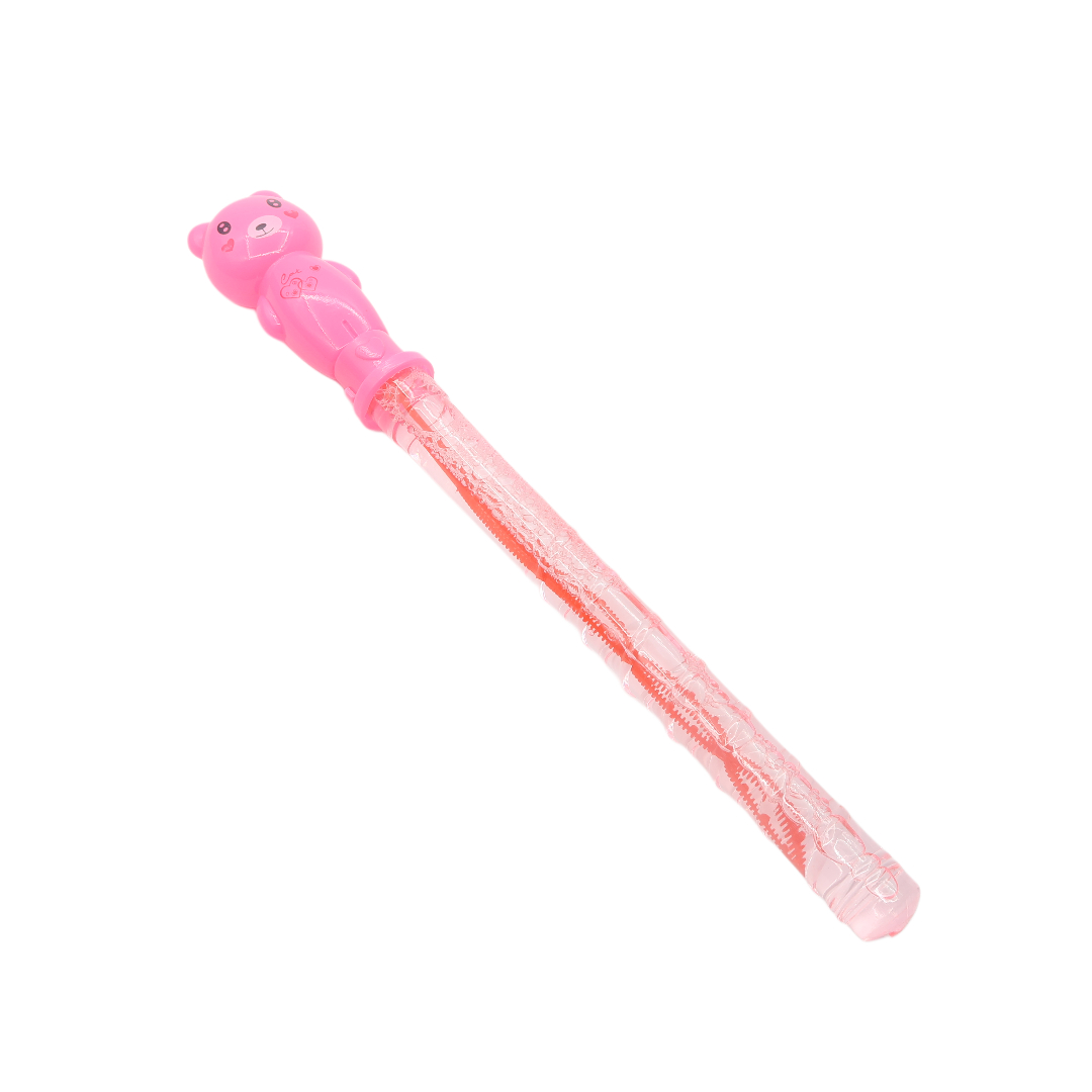 Мыльные пузыри Bubble Bar M19-226 "Кошка", пластик, многоцветный, - Розовый