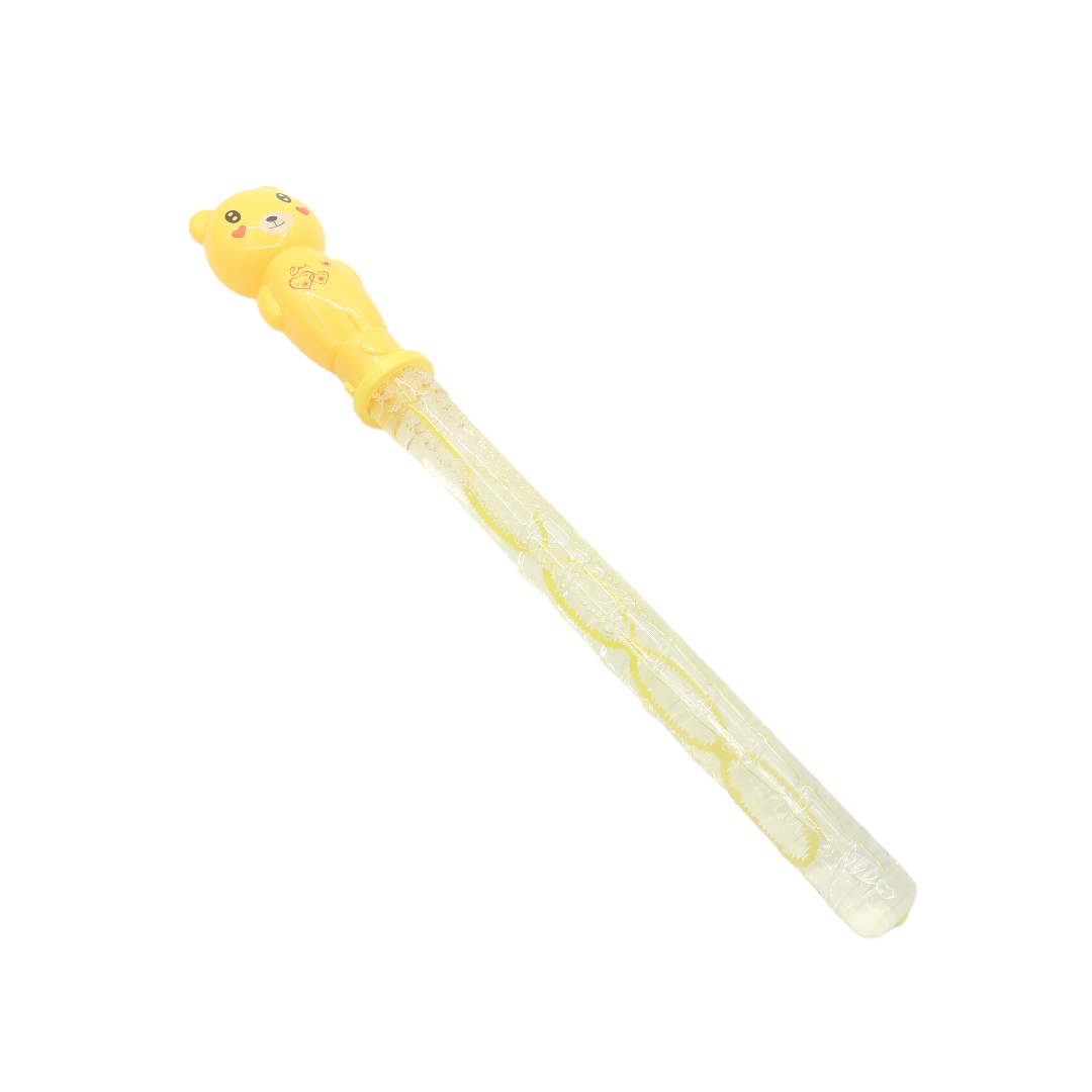Мыльные пузыри Bubble Bar M19-226 "Кошка", пластик, многоцветный, - Жёлтый
