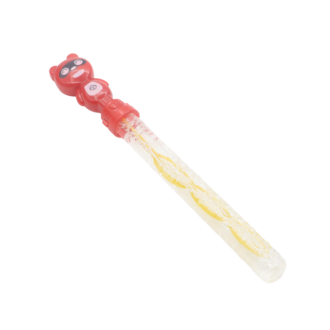 Мыльные пузыри Bubble Bar M19-225, пластик, многоцветный, 25x3.3 см - Красный
