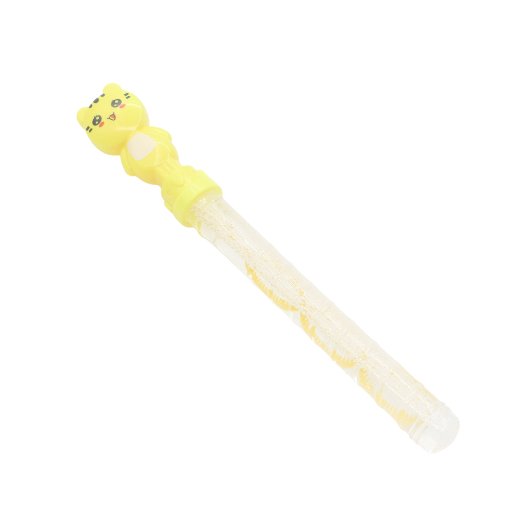 Мыльные пузыри Bubble Bar M19-225, пластик, многоцветный, 25x3.3 см - Жёлтый