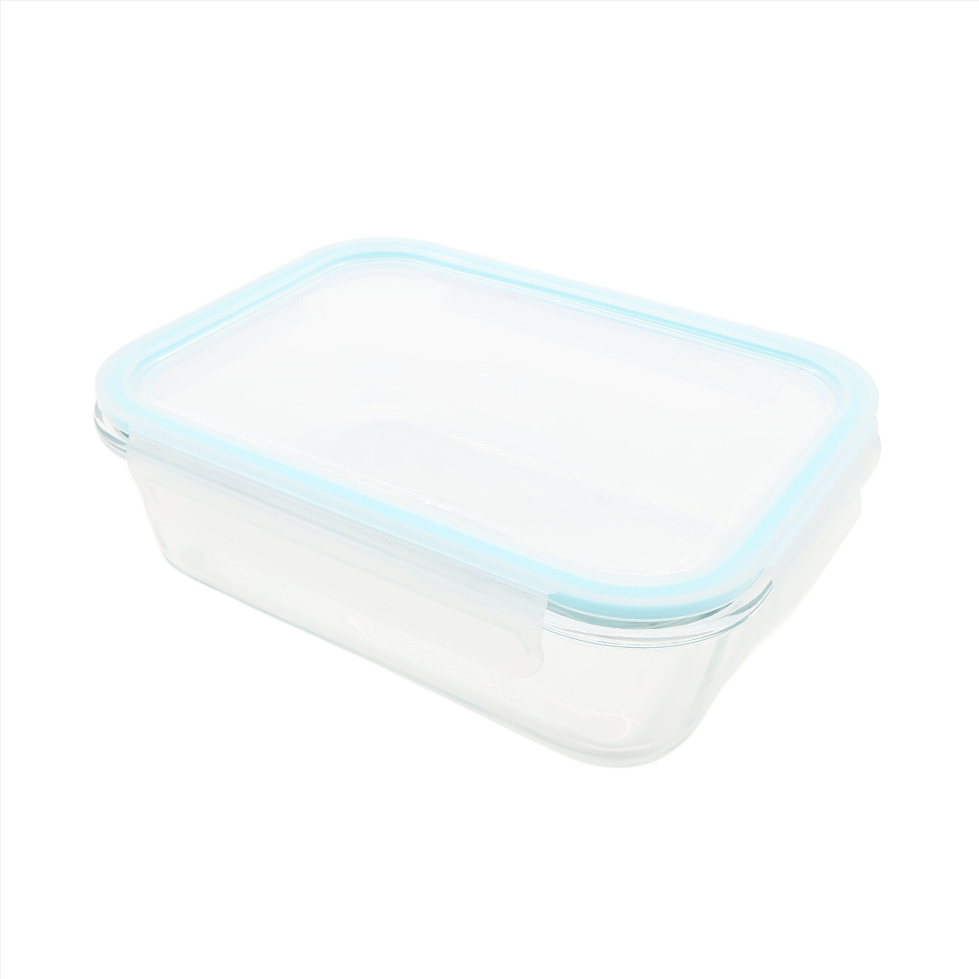 Container din sticlă cu capac ermetic, M27-169, 1520 ml, 23 x 17 x 7,7 cm - thumbs image 2