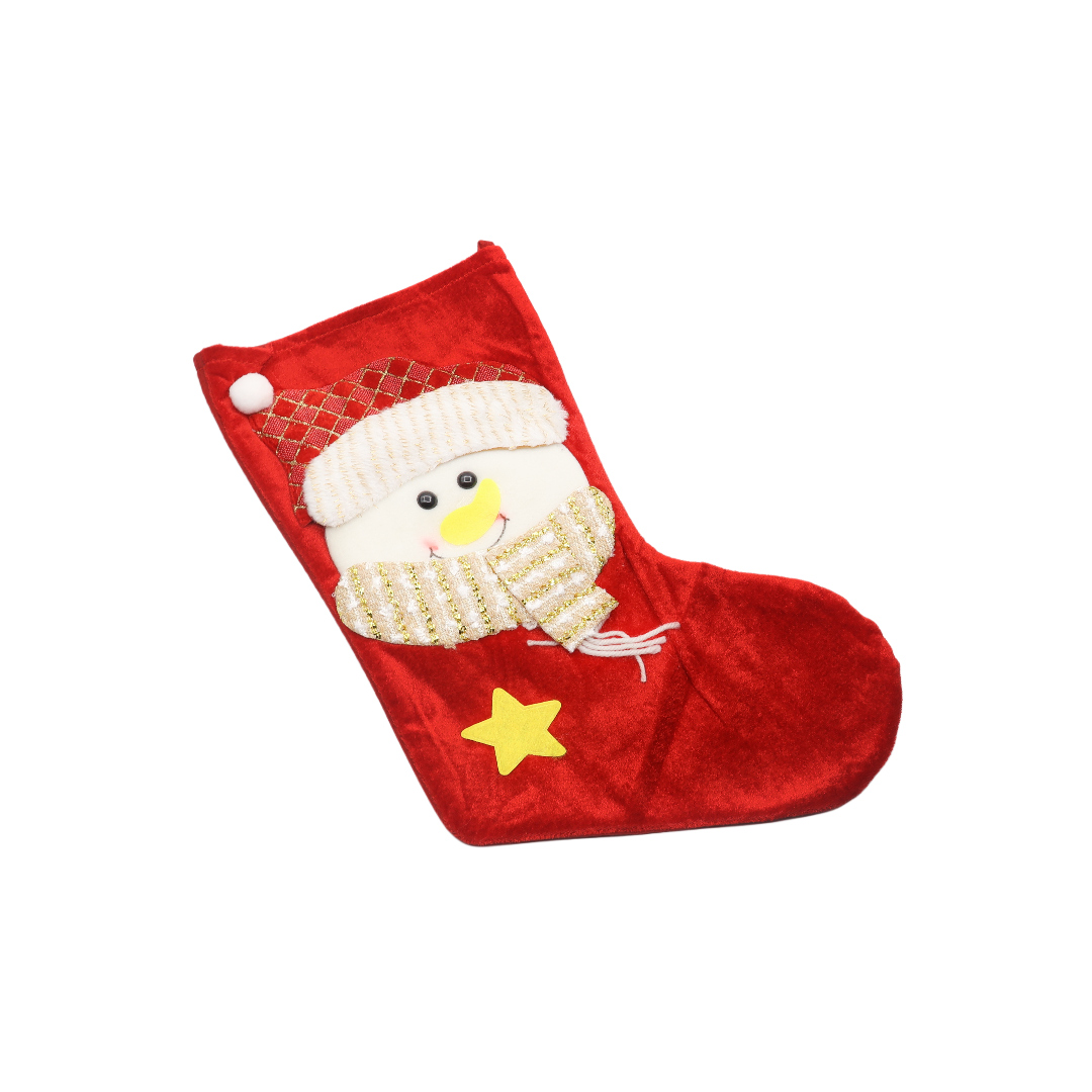 Ciorap de Crăciun M21-176 - Om de zăpadă