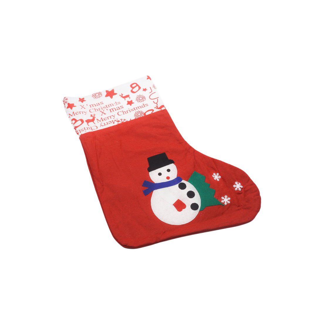 Ciorap de Crăciun M21-179 - Om de zăpadă