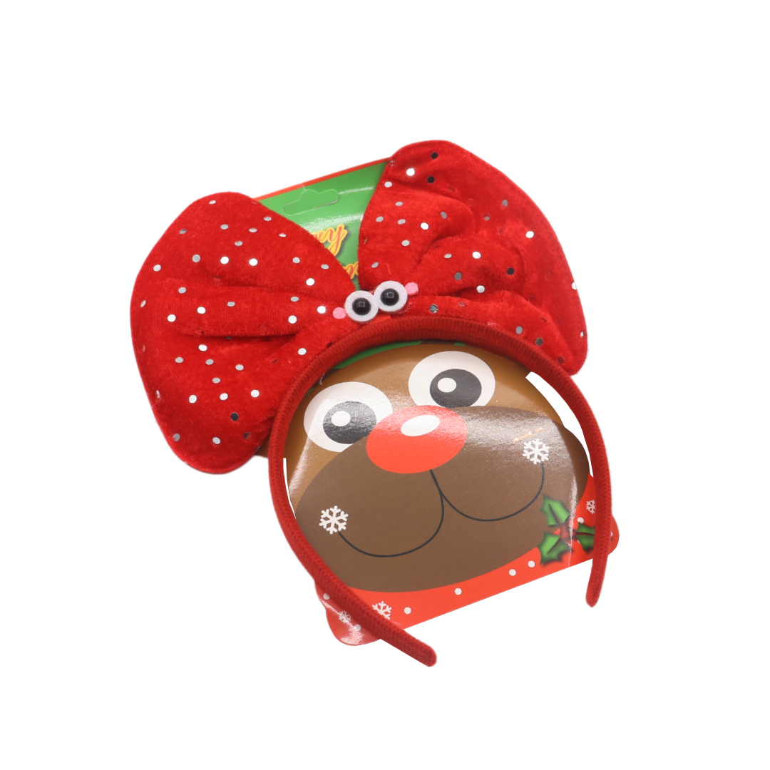 Cerc de Crăciun cu bant roșu M21-187