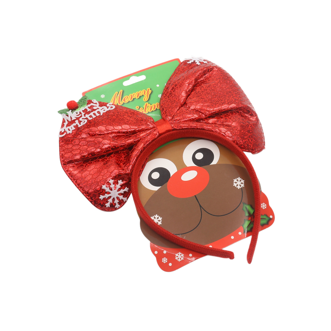 Cerc de Crăciun cu bant roșu M21-188