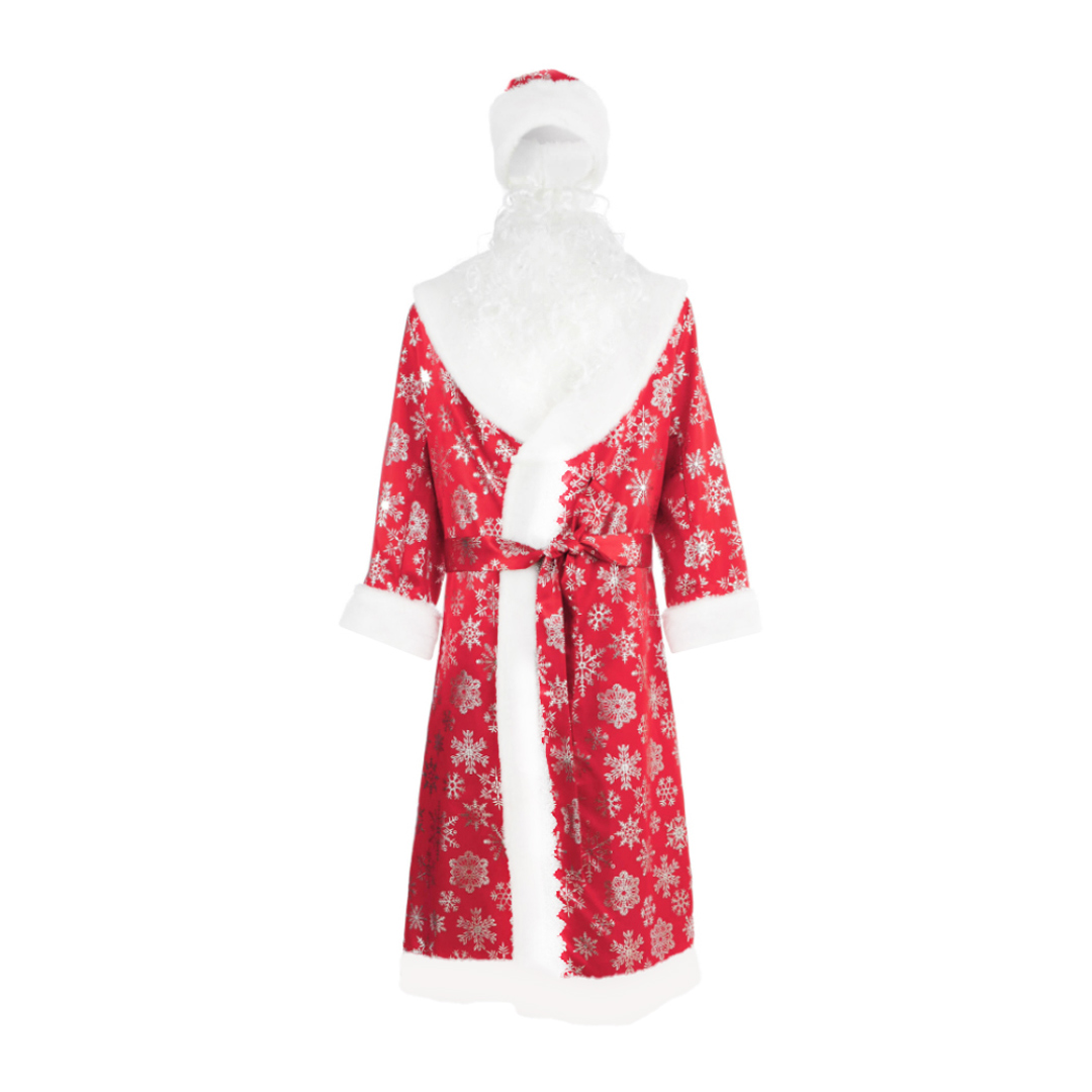 Costum de Moș Crăciun M21-225, roşu, L-XL