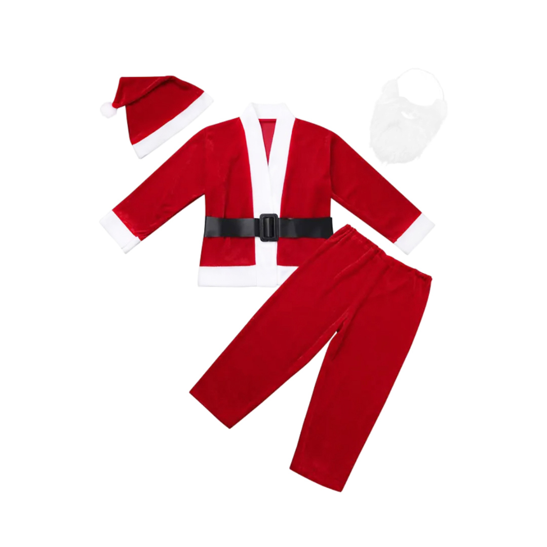 Costum Moș Crăciun pentru copii, 1-3 ani M21-228