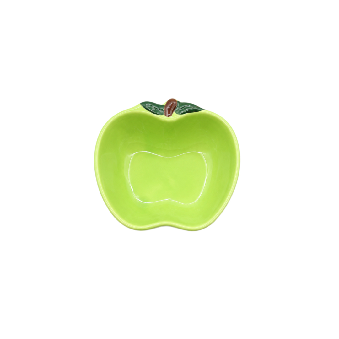 Bol "Măr" M26-214, ceramică, verde, 9.5 x 10 x 4.3 cm - thumbs image 2