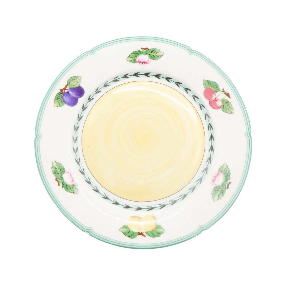 Тарелка BYFOMA M21-29, керамика, фруктовый принт, 1.9x20.6 см - thumbs image 2