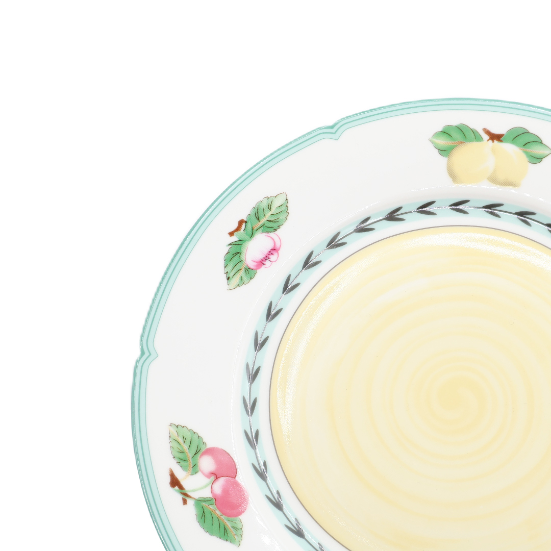 Тарелка BYFOMA M21-29, керамика, фруктовый принт, 1.9x20.6 см - thumbs image 3